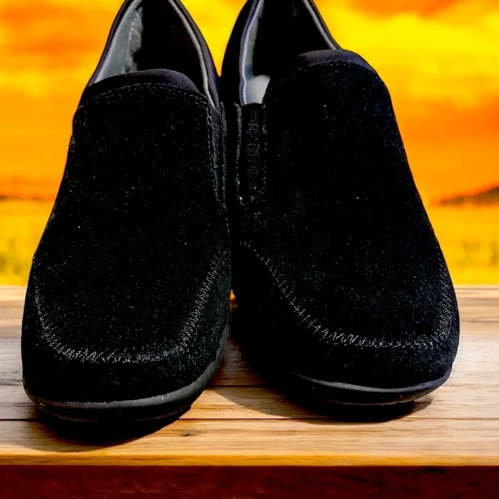 New w/Tags Women’s Easy Spirit JPWILLIS Black Slip On Loafers 8.5